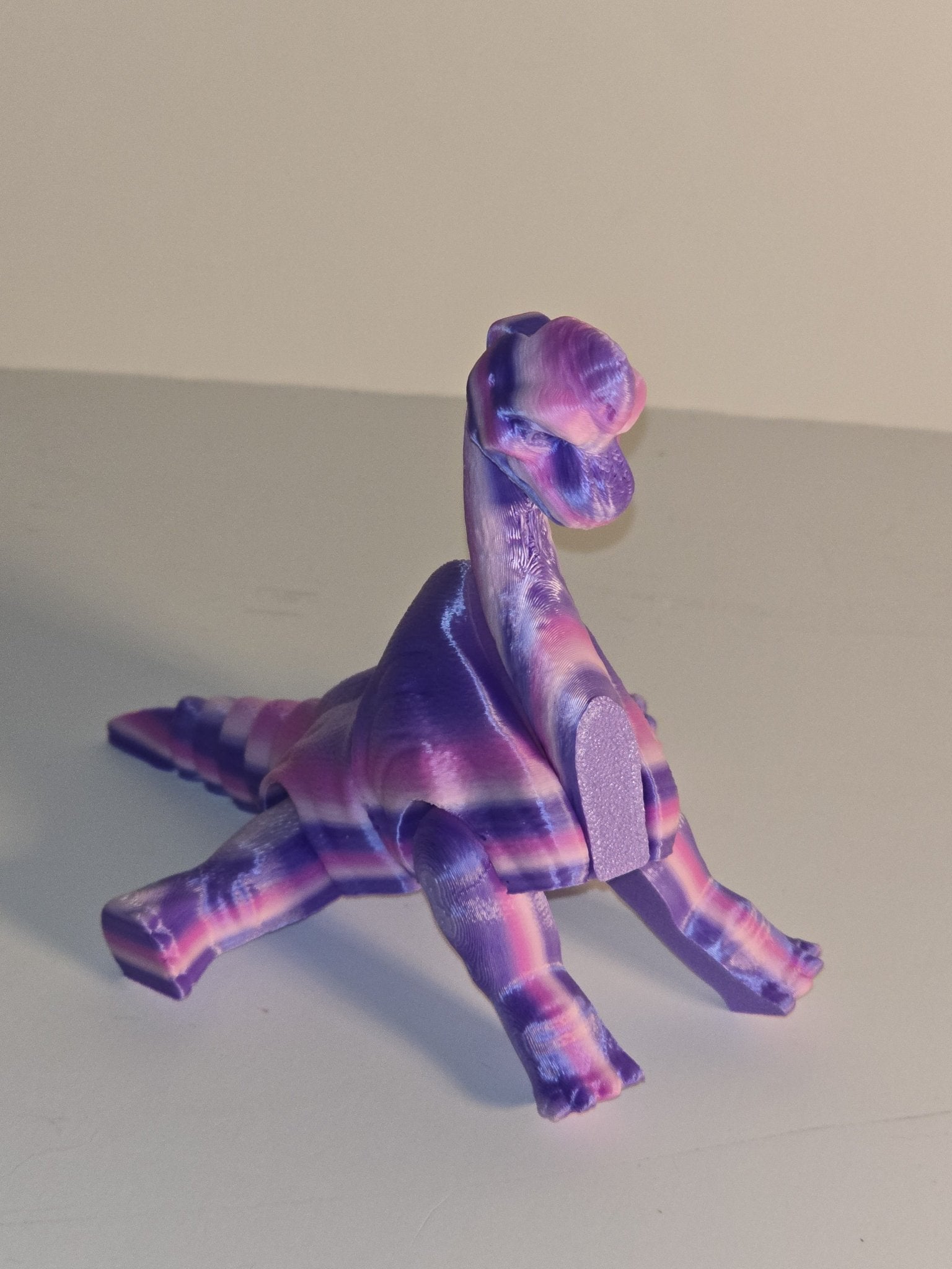 3D Printed Brachiosaurus - Giant Long - Neck Dinosaur Figurine - 3D Printed Gifts & Custom Wood Plaques | Papajess