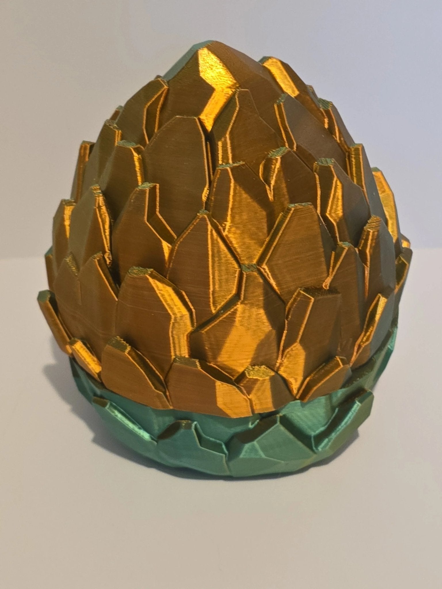 3D Printed Dragon in Egg – Rainbow Fantasy Hatching Set - 3D Printed Gifts & Custom Wood Plaques | Papajess