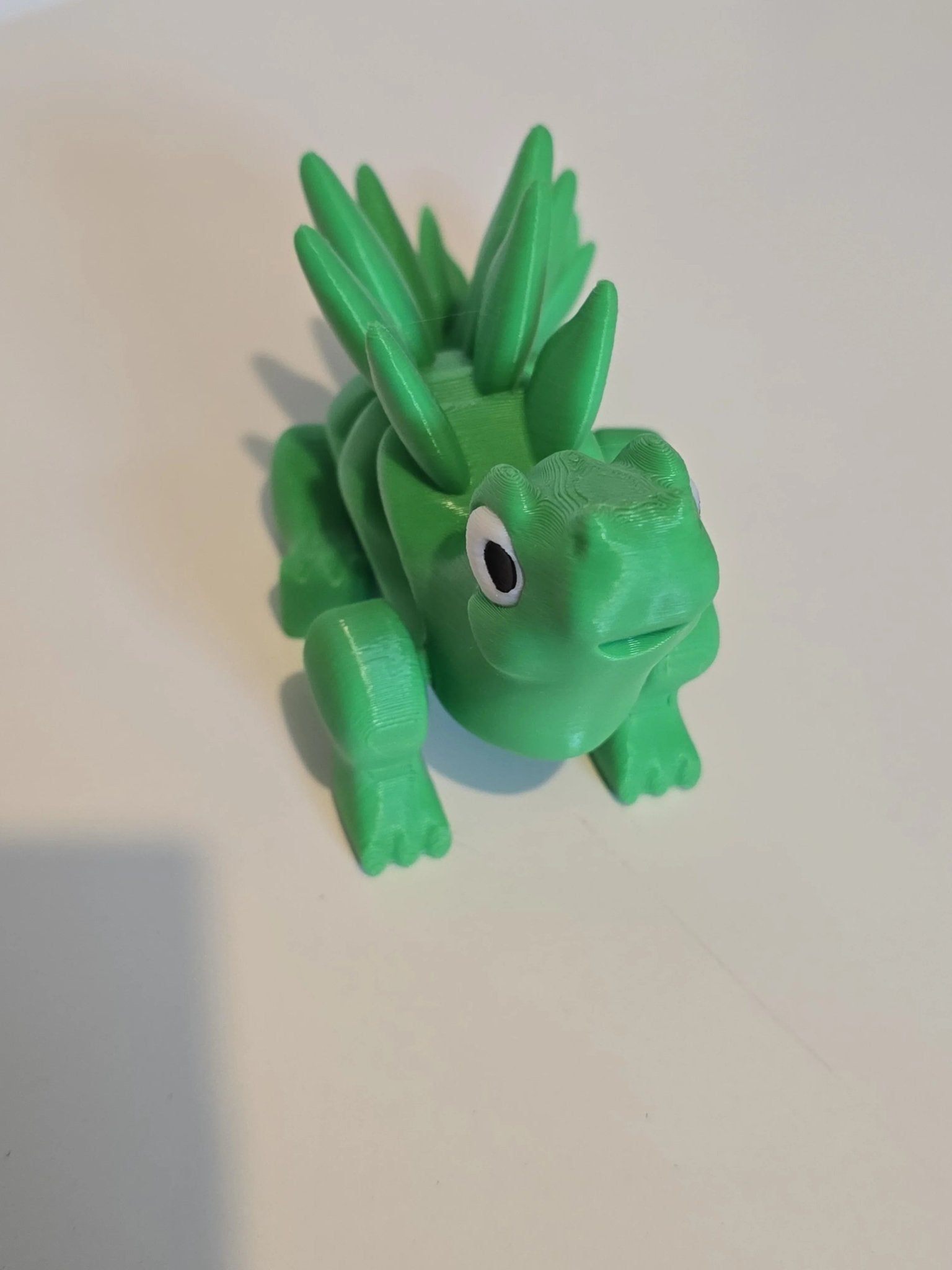 3D Printed Flexible Stegosaurus Dinosaur Toy - 7" Long - 3D Printed Gifts & Custom Wood Plaques | Papajess