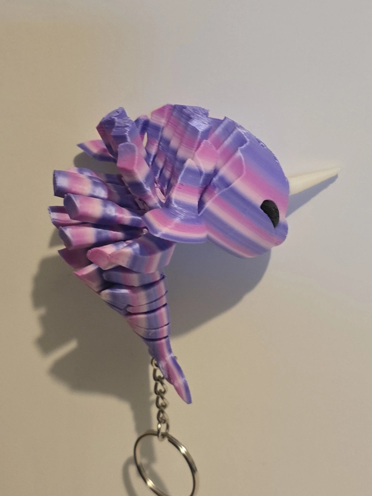 3D Printed Paul the Narwhal – Majestic Sea Unicorn - 3D Printed Gifts & Custom Wood Plaques | Papajess