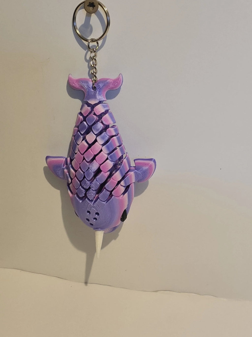 3D Printed Paul the Narwhal – Majestic Sea Unicorn - 3D Printed Gifts & Custom Wood Plaques | Papajess