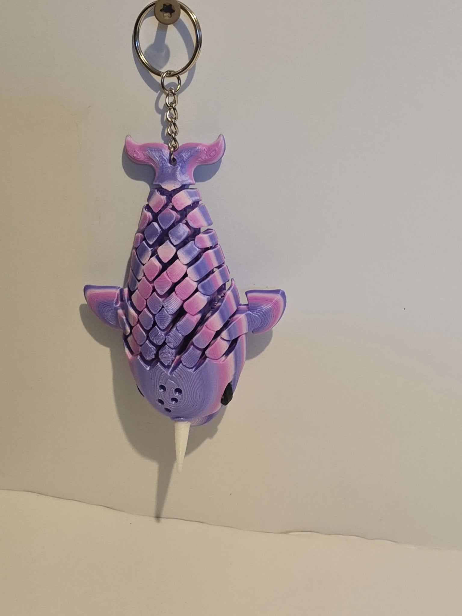 3D Printed Paul the Narwhal – Majestic Sea Unicorn - 3D Printed Gifts & Custom Wood Plaques | Papajess