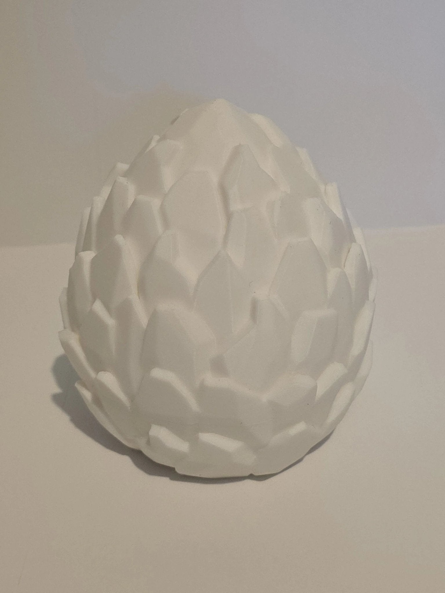 3D Printed Stone Baby Dragon in Egg – Fantasy Collectible - 3D Printed Gifts & Custom Wood Plaques | Papajess