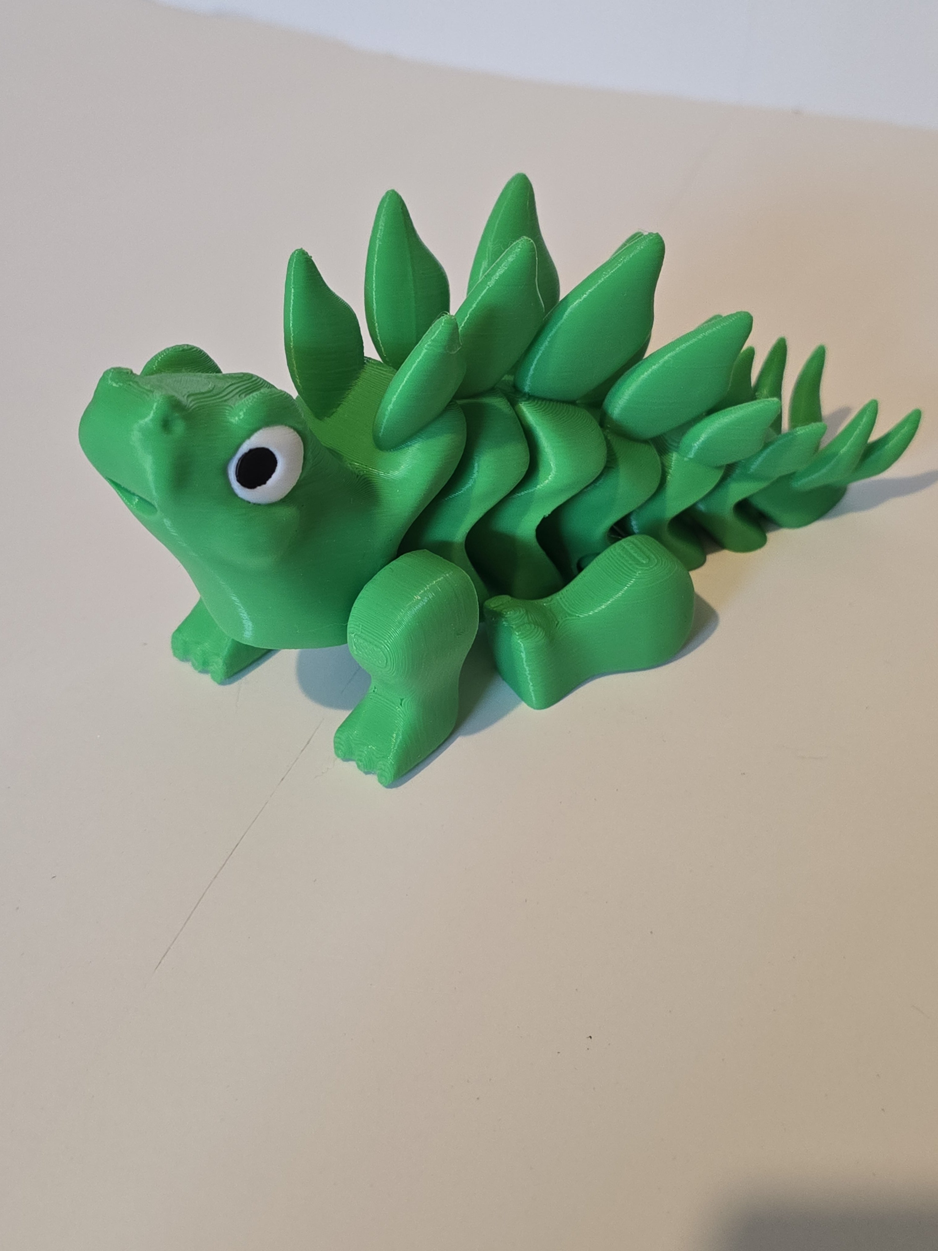 3D Printed Cute Stegosaurus Dinosaur