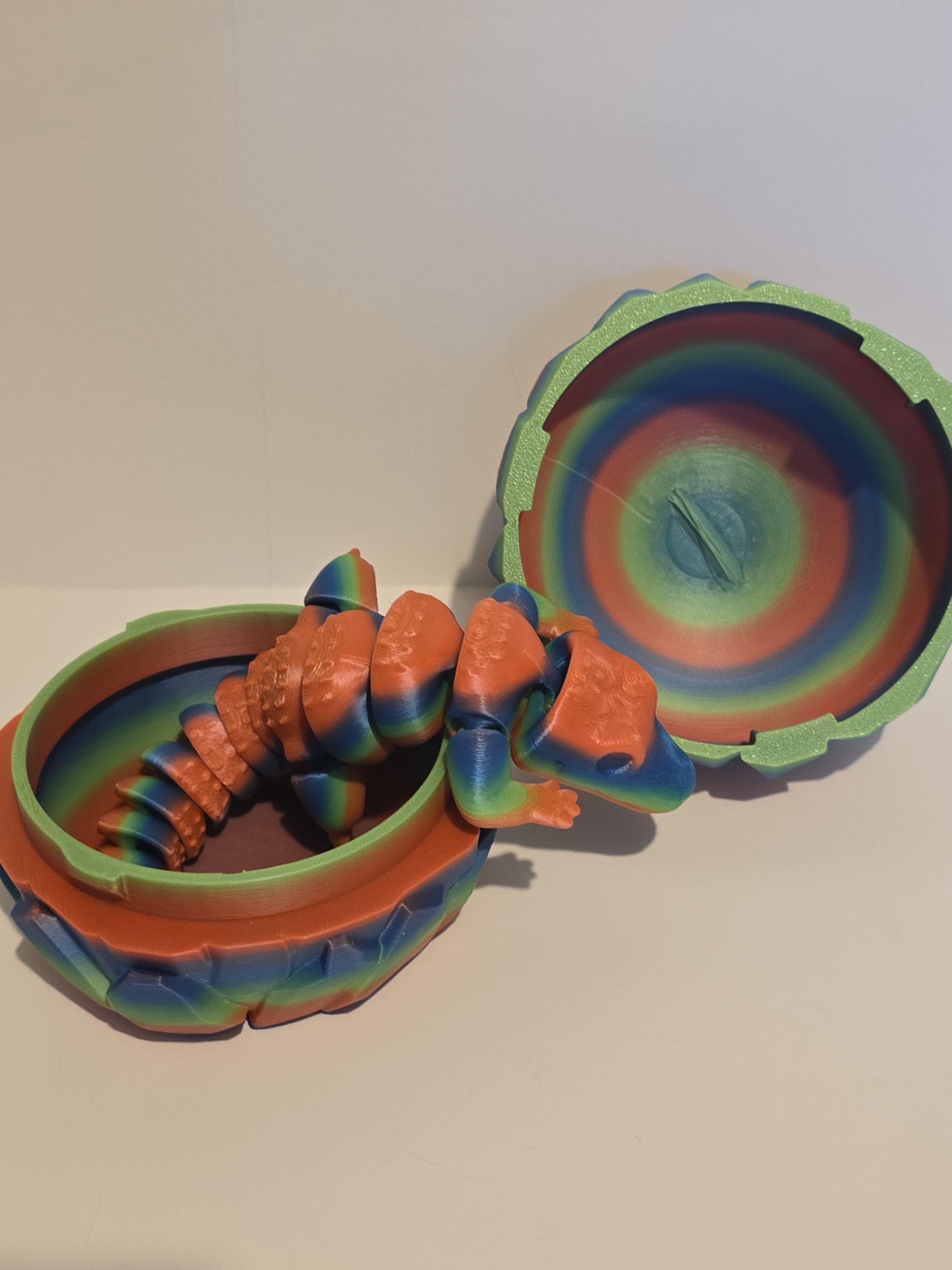 3D Printed Mini Dragon & Egg