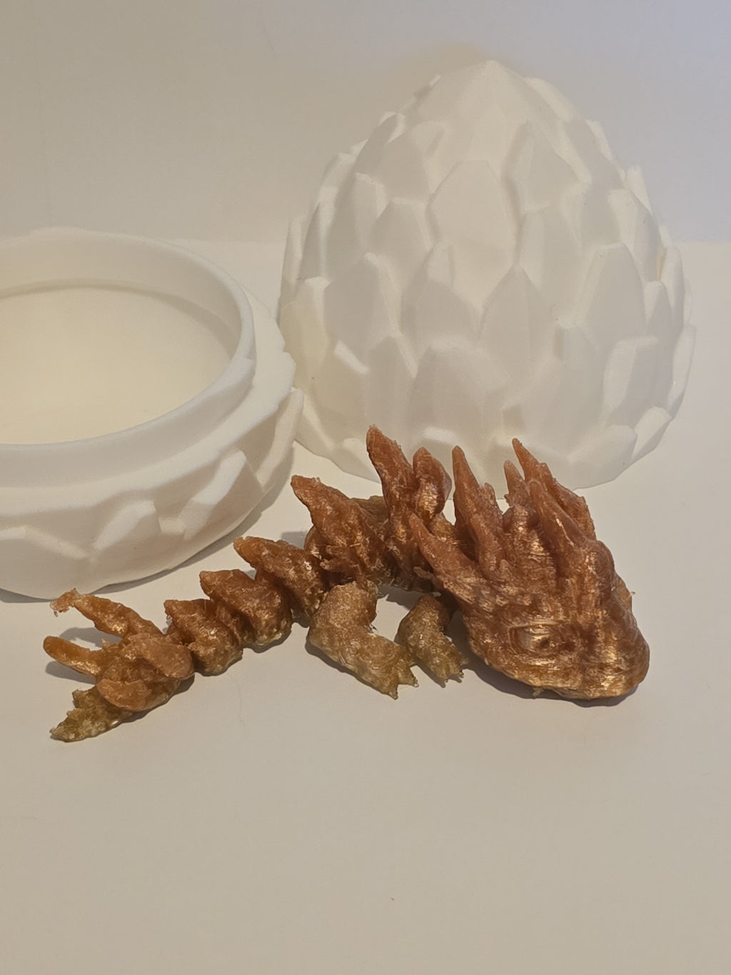 3D Printed Stone Baby Dragon
