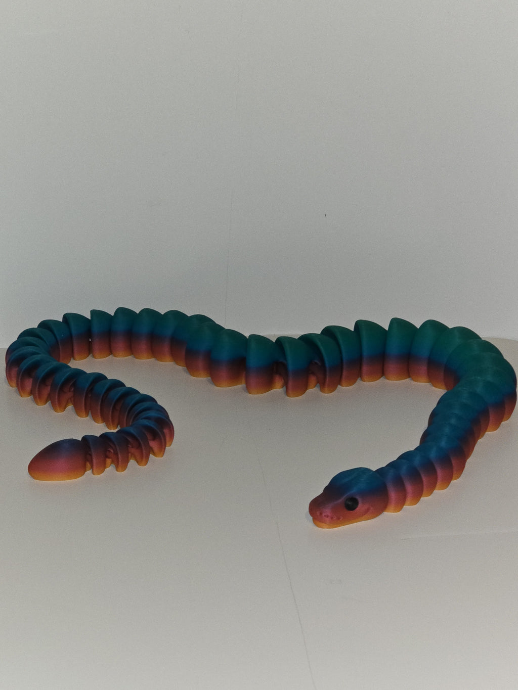 Realistic 3D Printed Ball Python Snake | Articulated Reptile Novelty Gift