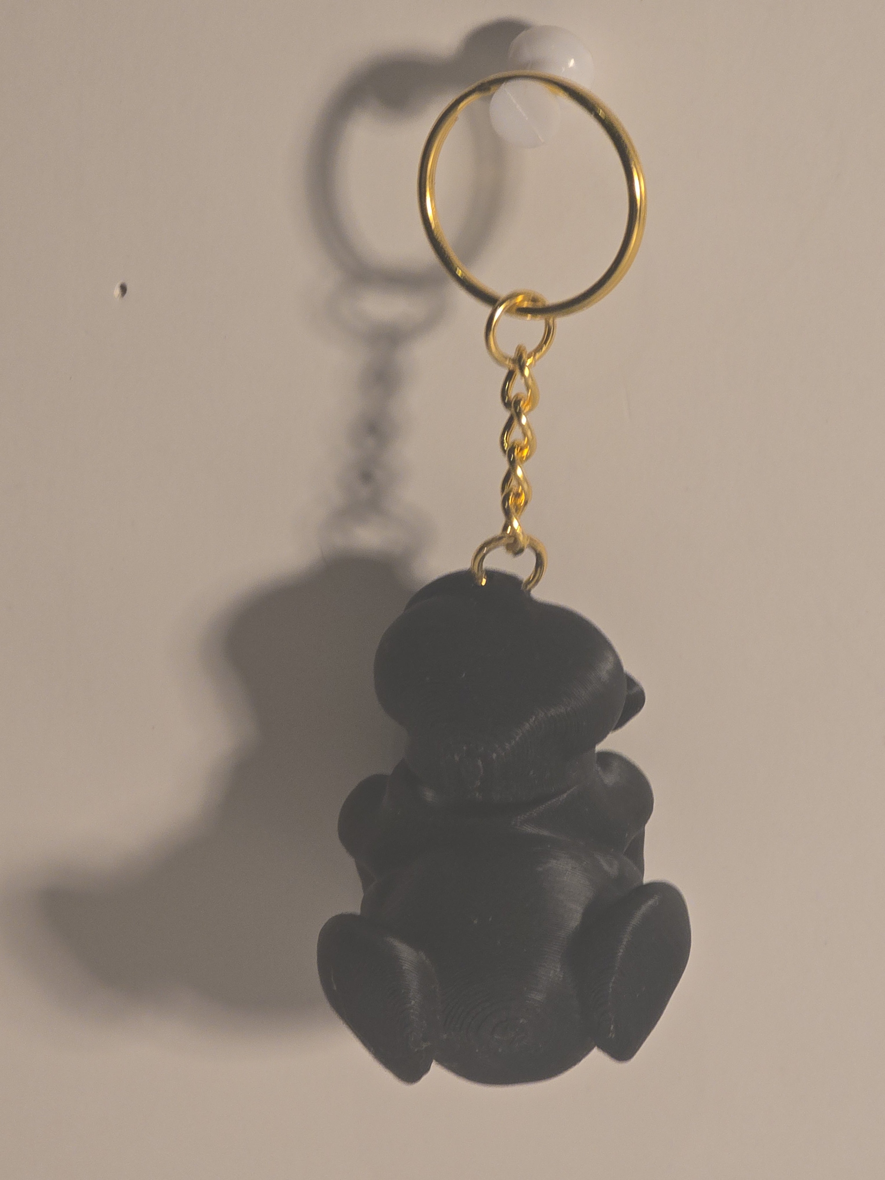 "3D Printed Dog Keychain - Adorable Puppy Accessory Gift"