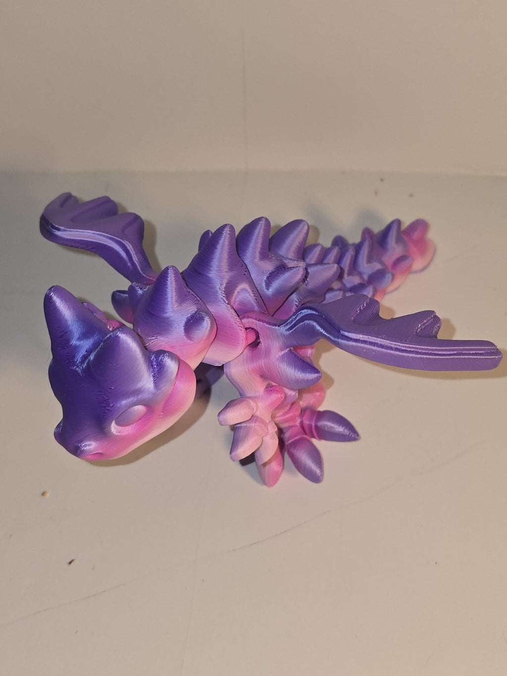 Flexi Ancient Dragon - 3D Printed Gifts & Custom Wood Plaques | Papajess