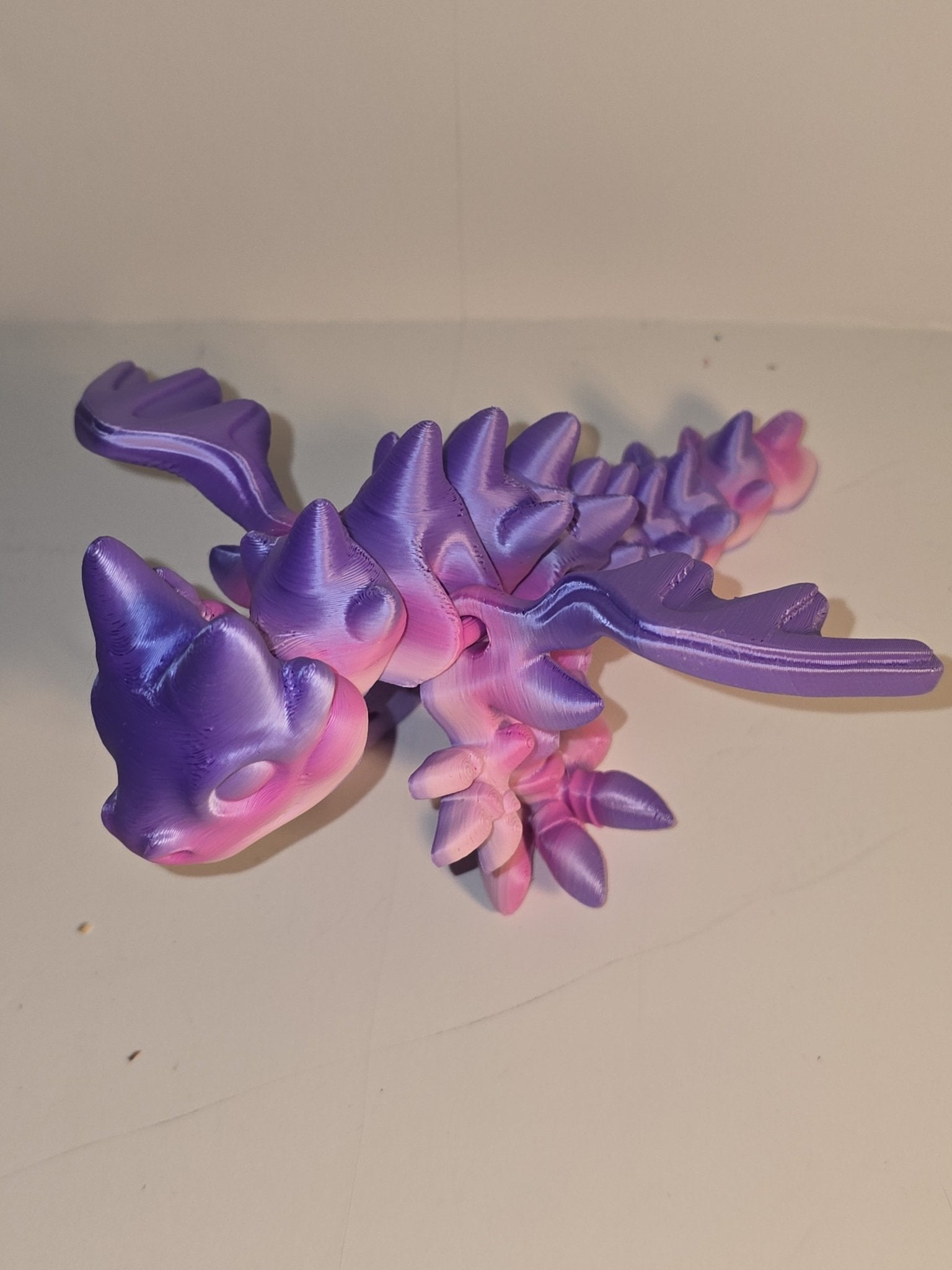 Flexi Ancient Dragon - 3D Printed Gifts & Custom Wood Plaques | Papajess