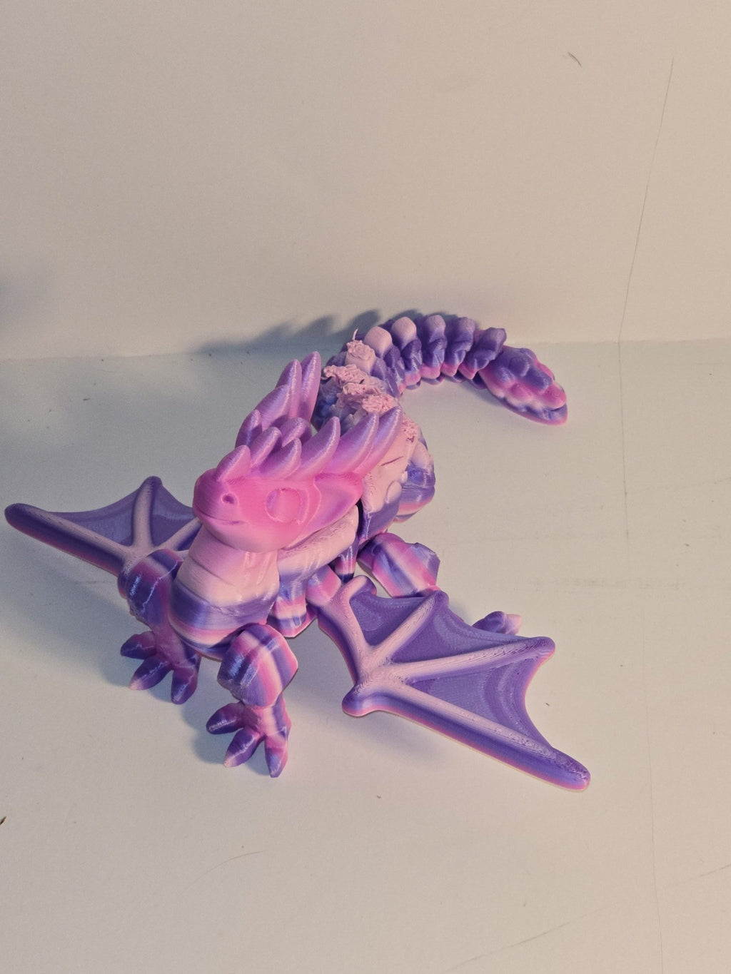 Flexi Dragon Legend - 3D Printed Gifts & Custom Wood Plaques | Papajess