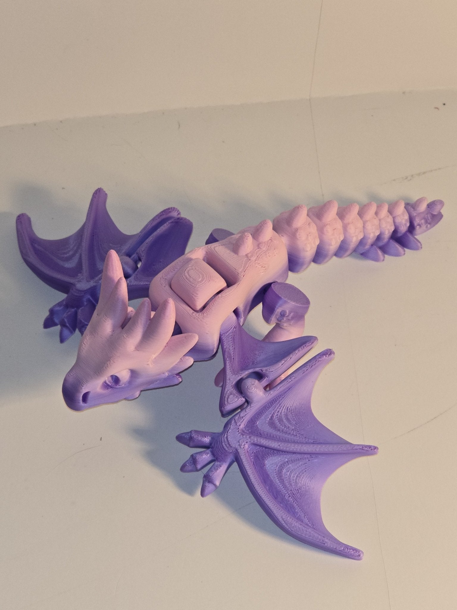 Flexi Wyvern - 3D Printed Gifts & Custom Wood Plaques | Papajess