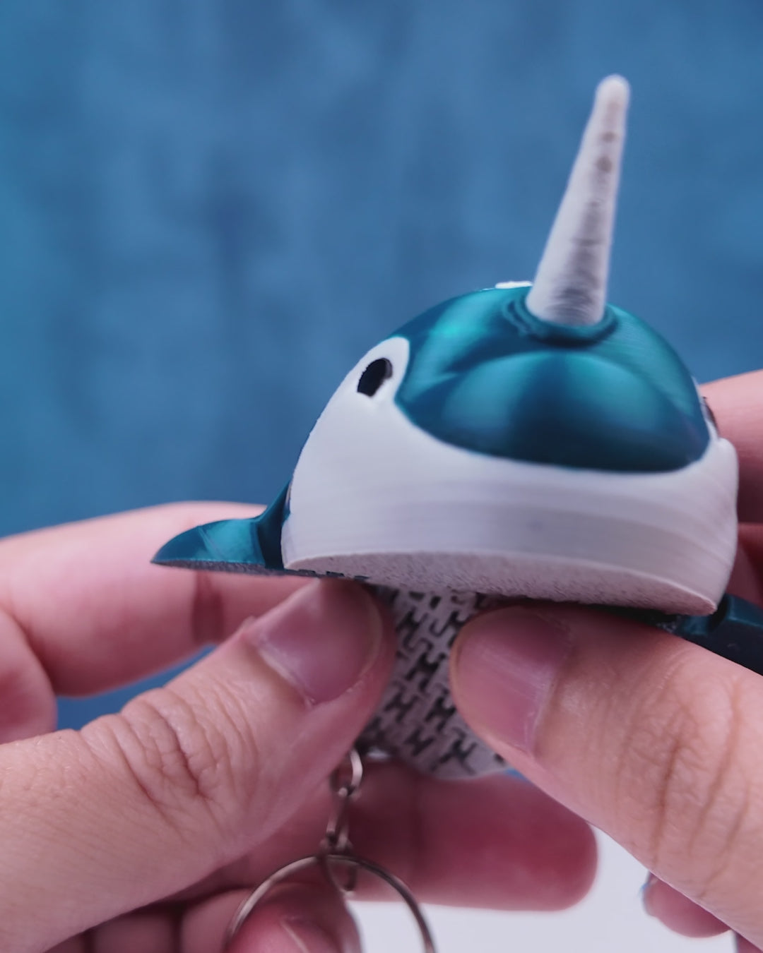 3D Printed Paul the Narwhale