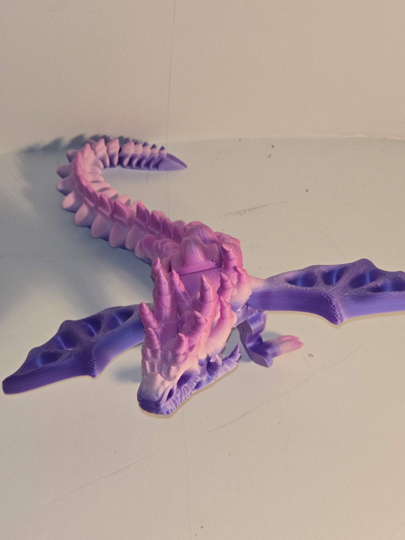 Undead Wyvern Dragon - 3D Printed Gifts & Custom Wood Plaques | Papajess